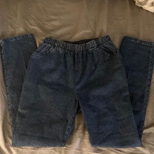 Dark wash jeans